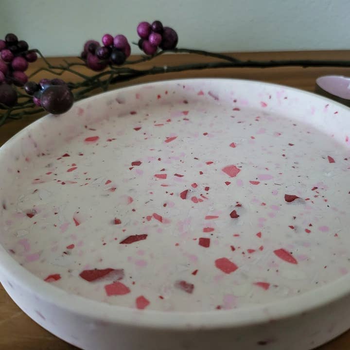 Assiette décorative « Fête des mères » pour la vente par Resin Art by Lilian