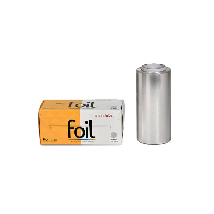 BranVx Distributors - Wholesale Scalp/Hair Treatment - Product Club 5" x 250' Smooth Foil Roll - Silver