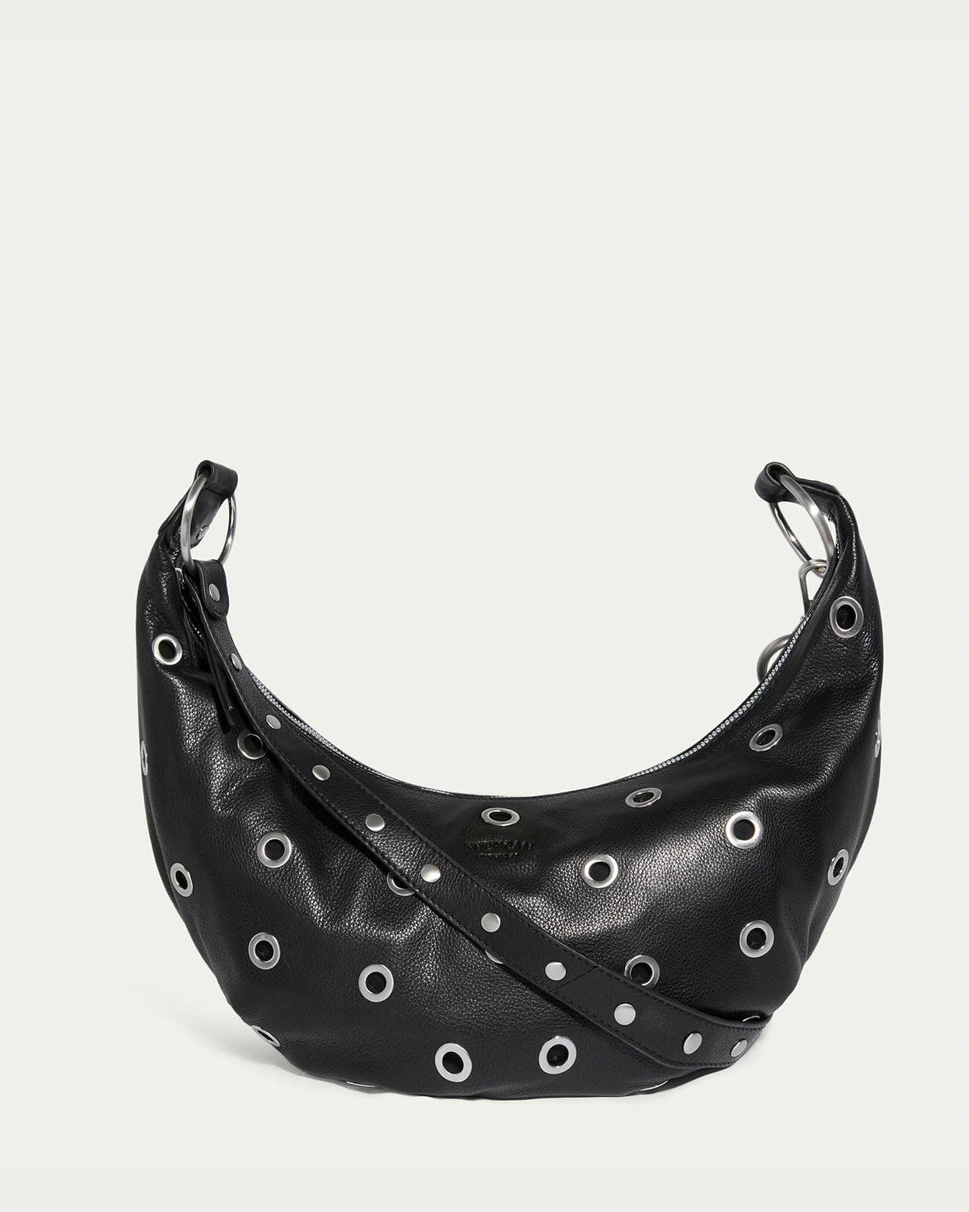 Black With Grommets Notting Hill Convertible Crossbody for wholesale on Faire