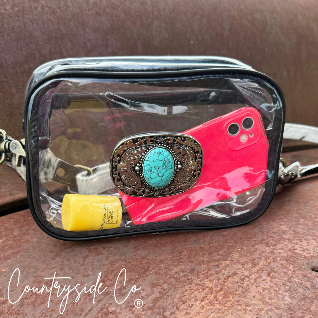 Countryside Co. – bolsa tiracolo - Mulher por atacado – Festival Céu Limpo ao Meio-Dia, NFR. Saco de Estádio5