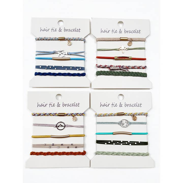 Boho Inspired Hair Tie Bracelets for wholesale by Love and Repeat