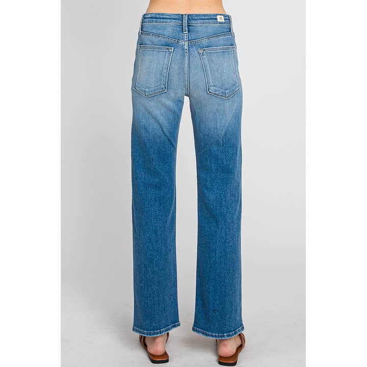 L.T.J Letter to Juliet - Wholesale Jeans - Women's - LP251-M Venice Mid Rise Straight Jean2