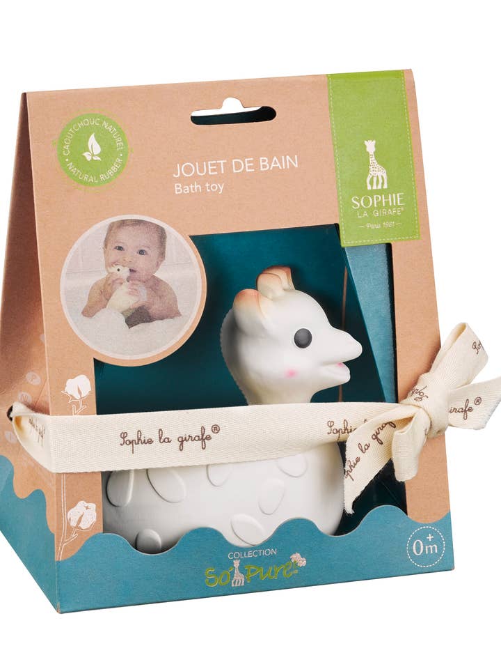 So'Pure Jouet de Bain pour la vente par Sophie la Girafe by Calisson Toys.
