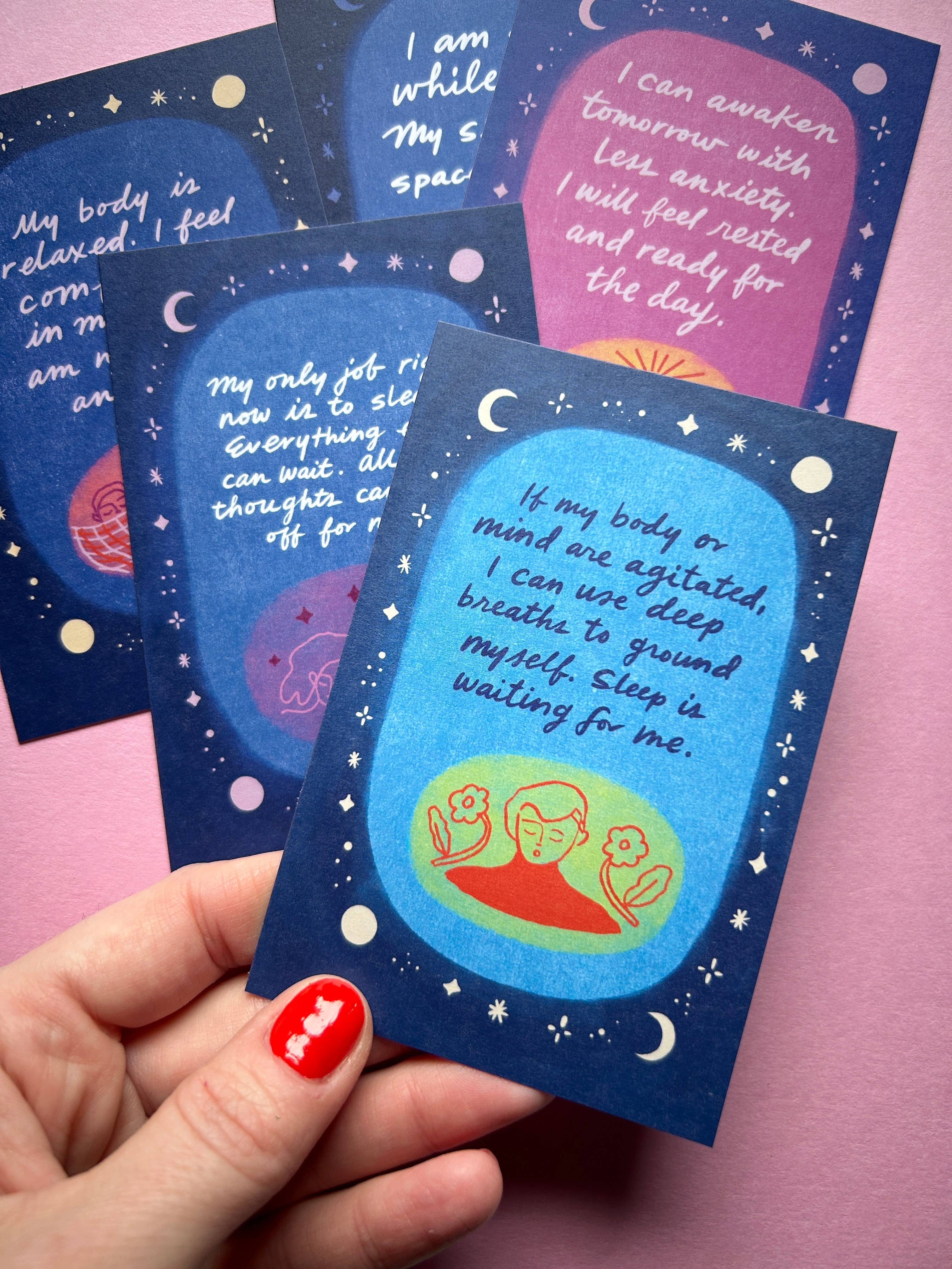 Rare Press - Wholesale Tarot Cards - Deep Rest Affirmation Deck 2