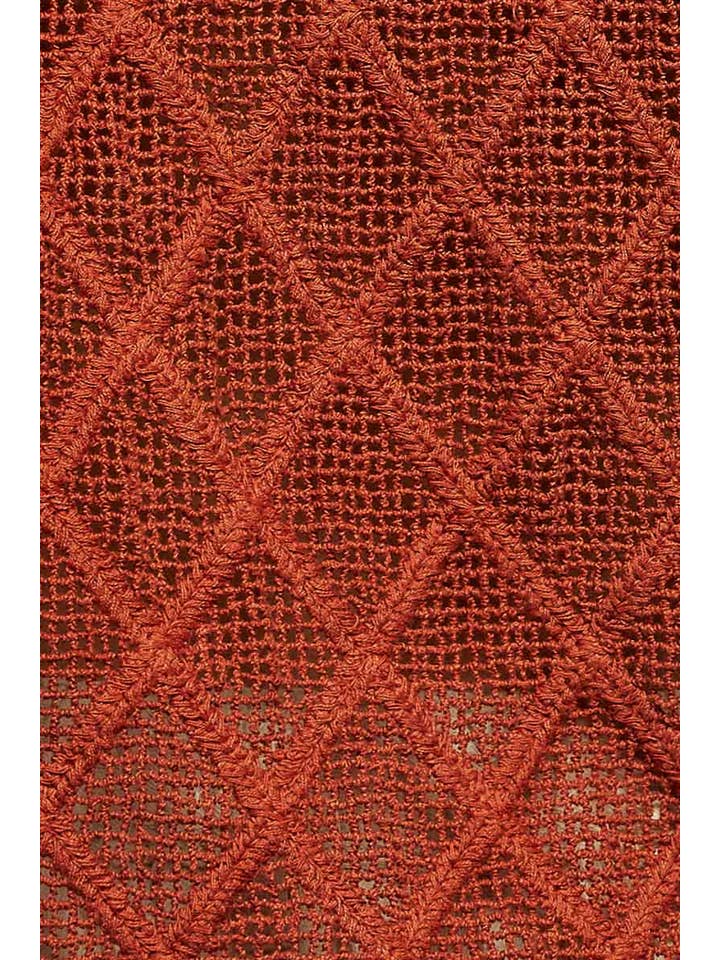 Pol Clothing - Wholesale Knit Top - Women's - V-neck Diamond Weave Crochet Sleeveless Knit Top 16