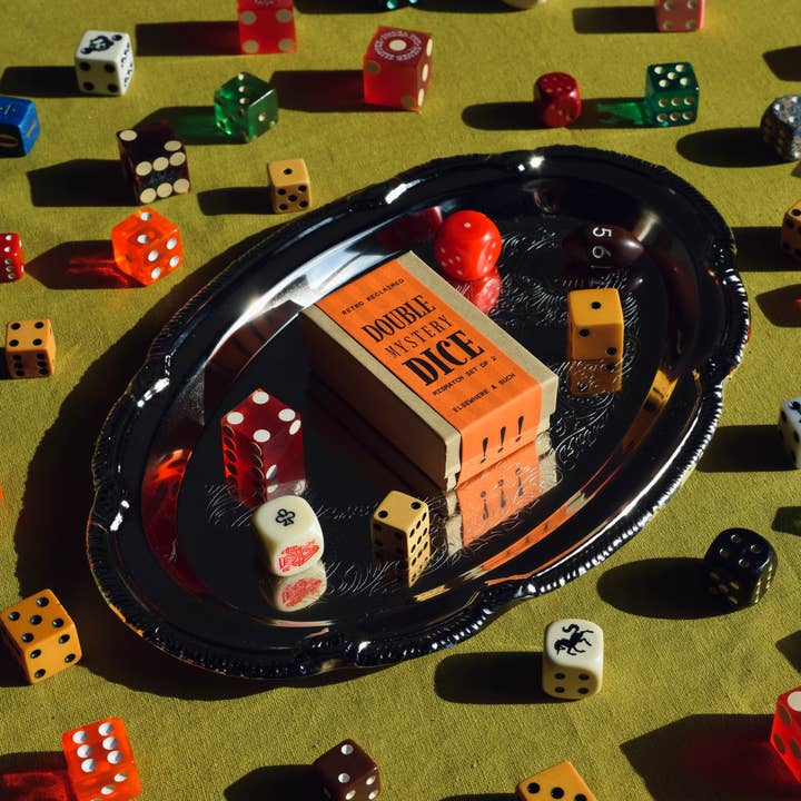 Elsewhere & Such - Wholesale Dice - Double Retro Mystery Dice2