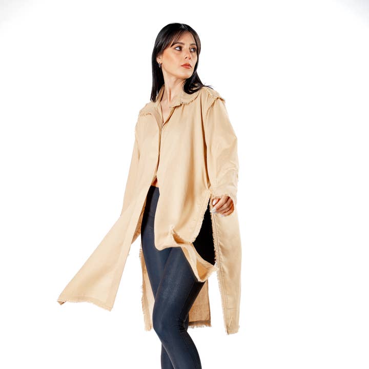 Pomarosa Elegant Art Tunic Top for wholesale by ACHACHAY