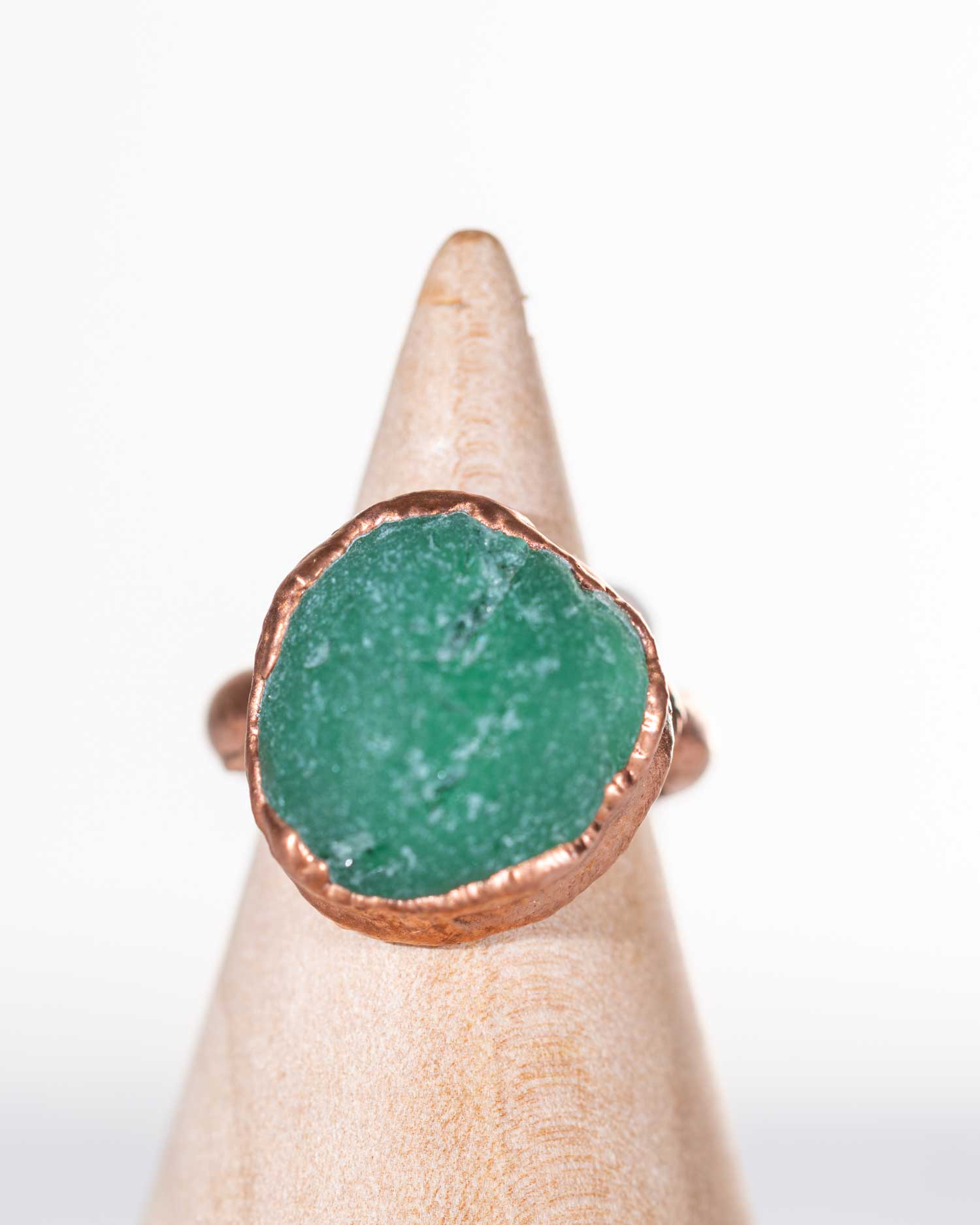 Silver Coast Designs - Wholesale Cocktail/Statement Ring - Teal Sea Glass Ring size 5 1/20