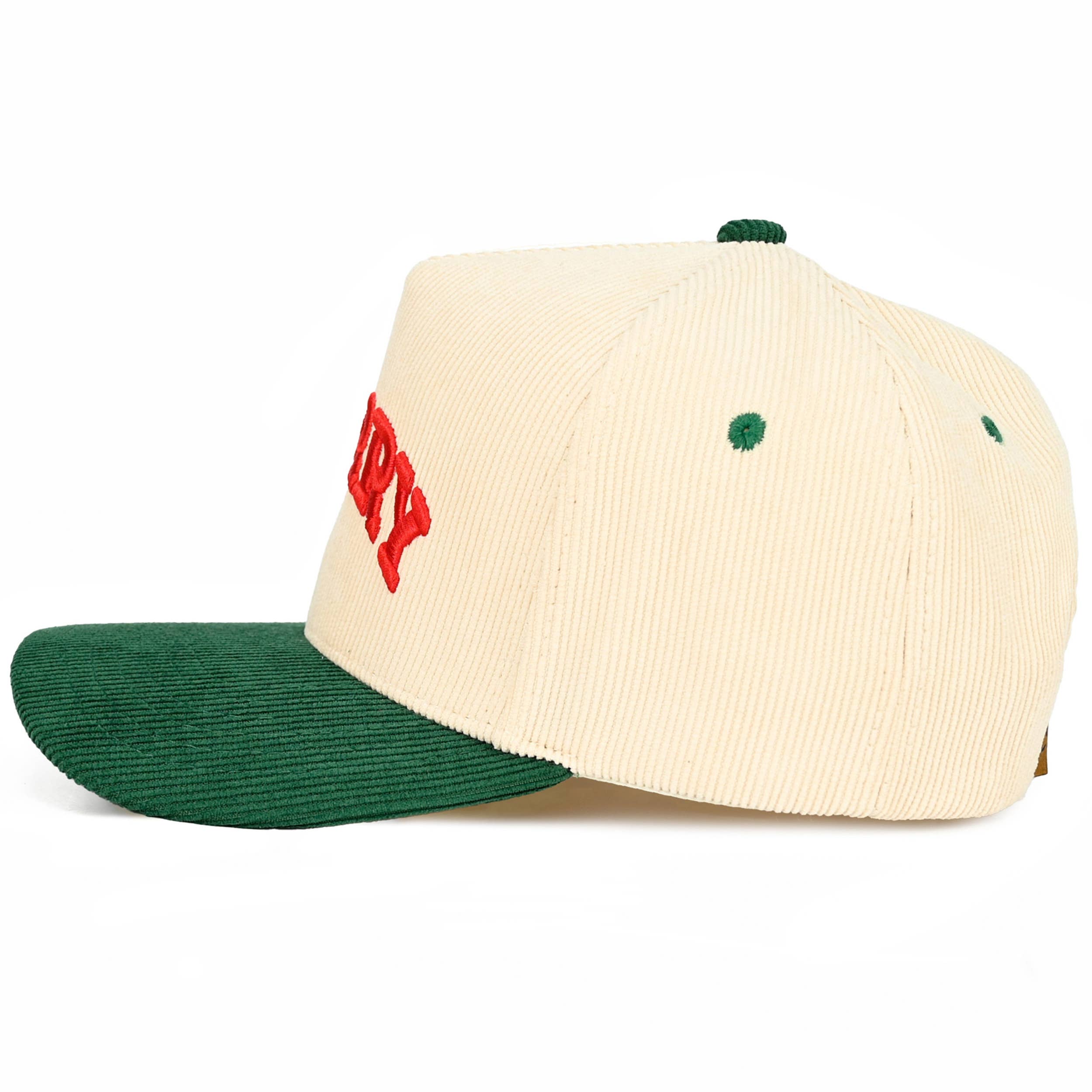 Hana - Wholesale Truckerpet - Dames - C.C MERRY Vetgedrukte Letter Corduroy Trucker Cap6