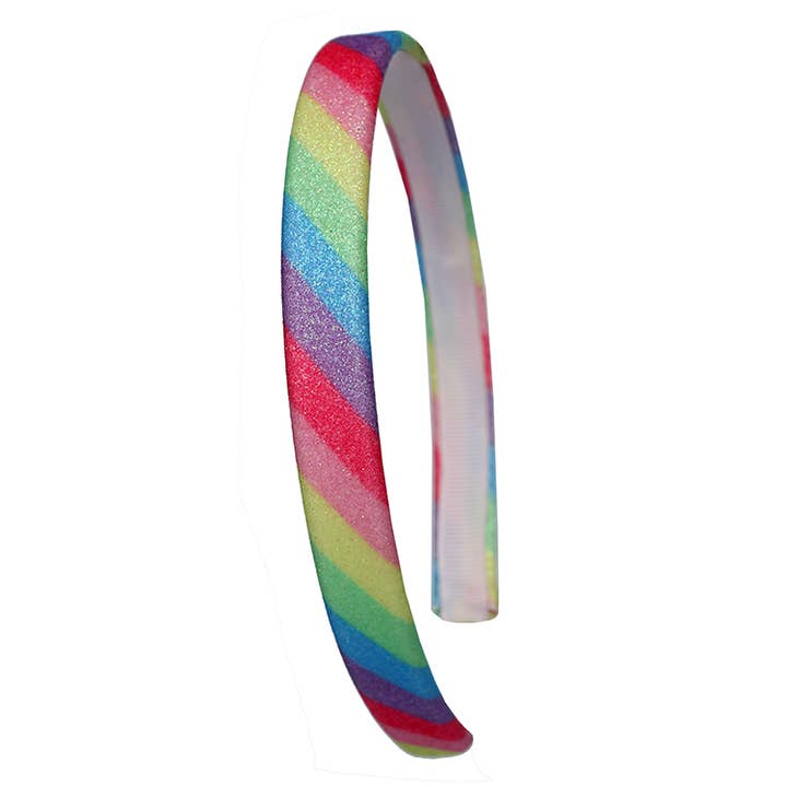 Rainbow Headband for wholesale by Sparkle Sisters by Couture Clips