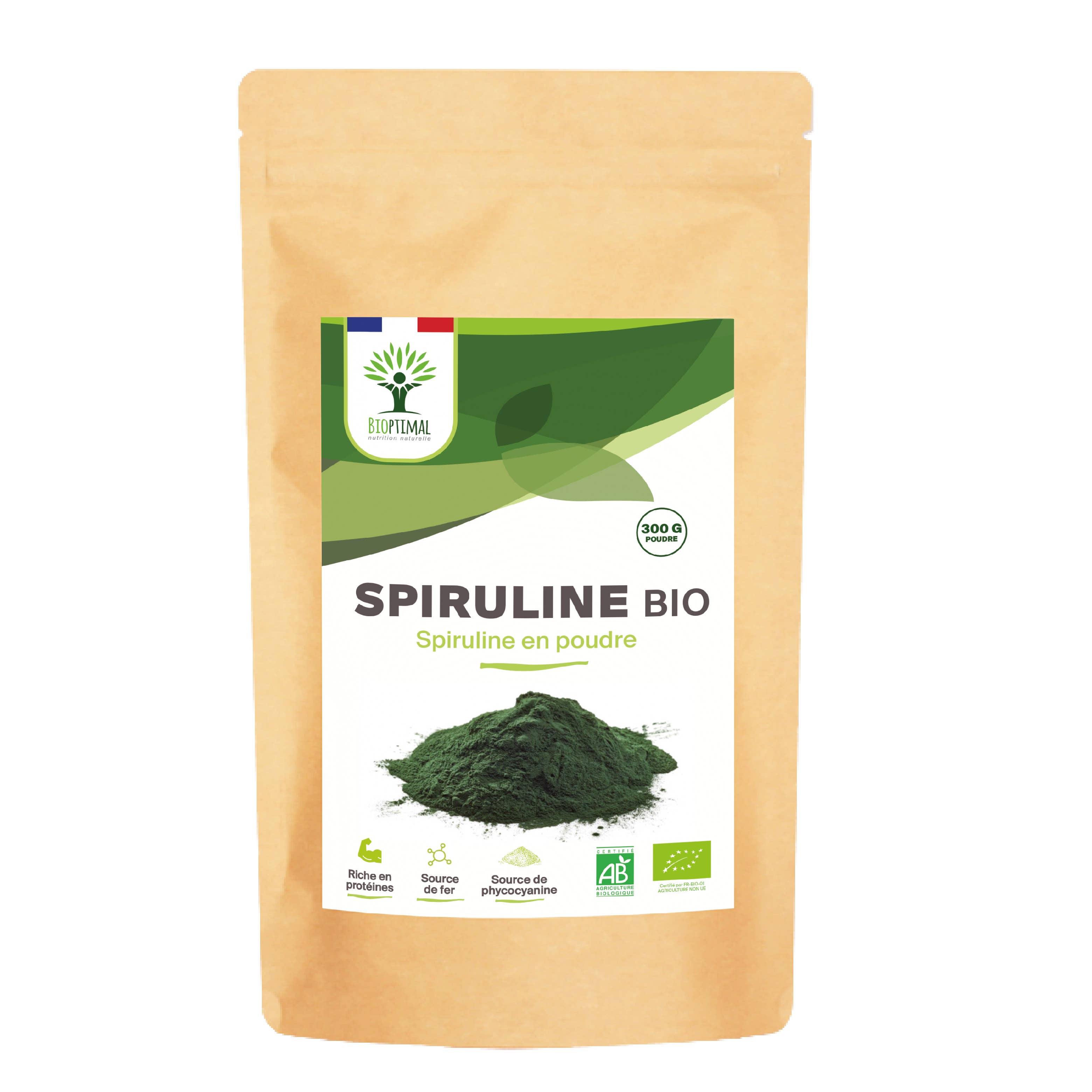 Bioptimal - Wholesale Protein/Superfood Powder - Organic Spirulina Powder - Packaged in France - Vegan2