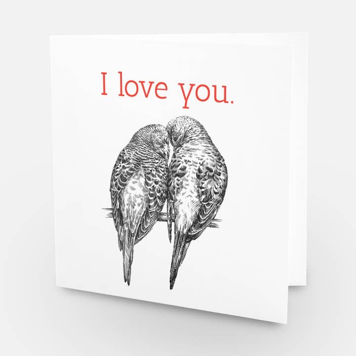 I Love You Card for wholesale by Fairely