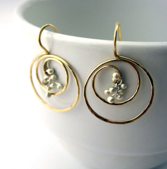 YedOmi Jewelry – wholesale Hängande örhängen – Luna Örhängen5