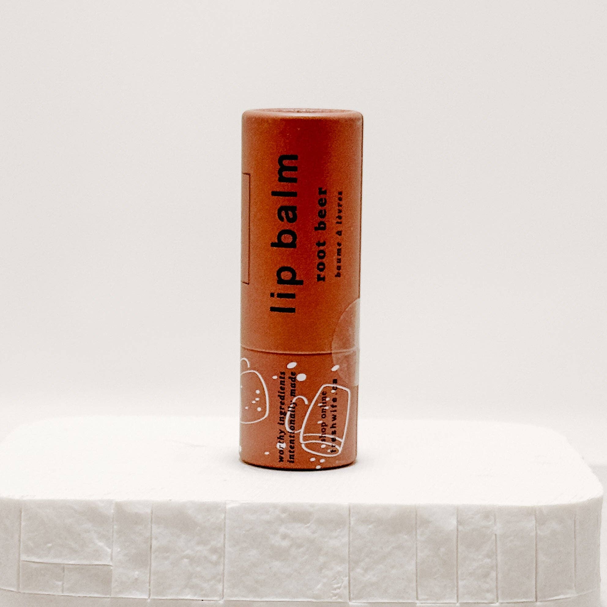 The Fresh Wife Soap Company - Vendita all'ingrosso Burro di cacao - Root Beer Balsamo Labbra2