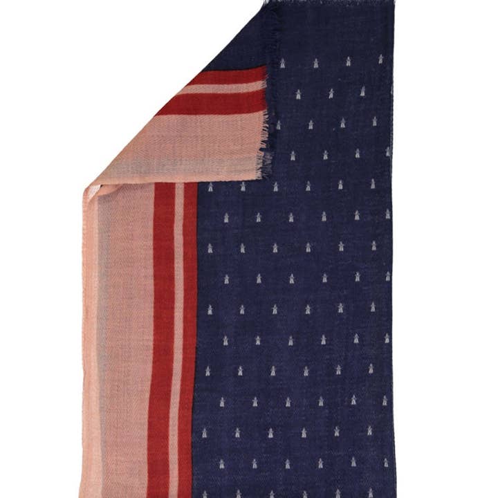 sophie cano paris - Wholesale Scarf - Unisex - Autobahn Blue Scarf1