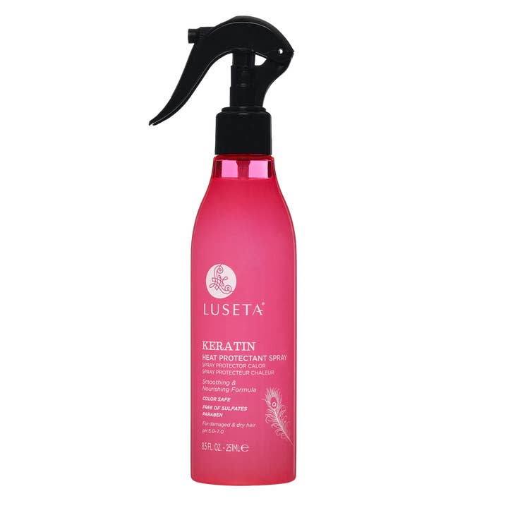 Luseta Beauty - Wholesale Hair Spray - Keratin Smooth Heat Protectant Spray - 8.5oz