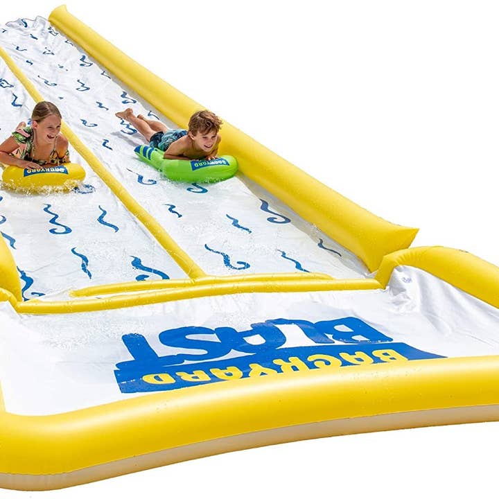 Frustration Free Solutions - Wholesale Inflatables - Backyard Blast - 30' Waterslide With Bumper