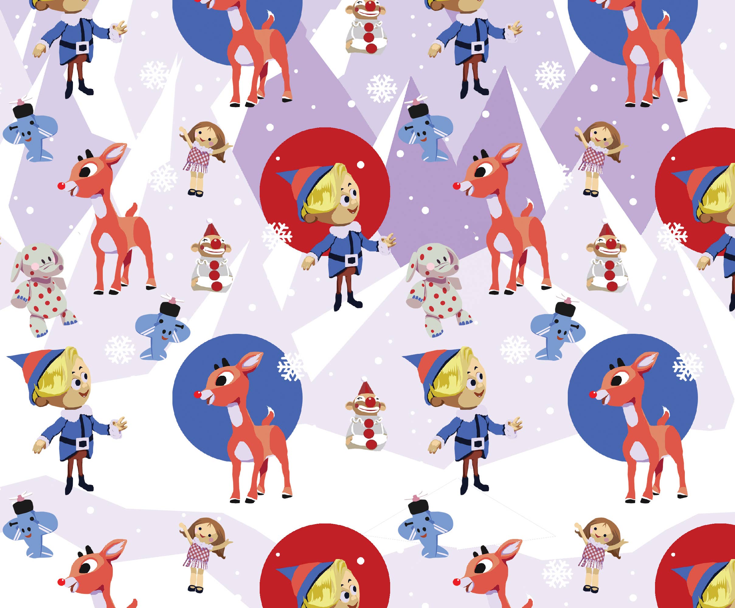 BoyPilot Goods - Wholesale Wrapping Paper Roll - Rudolph Wrapping Paper - Flat Pack Christmas Gift Wrap3