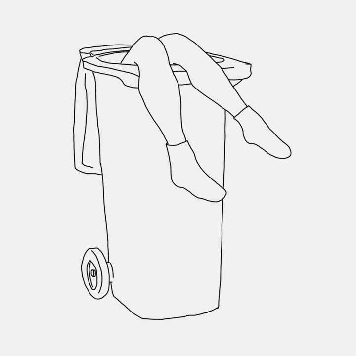 Jessie Hoefnagel - Wholesale Art Print - Trash Can0