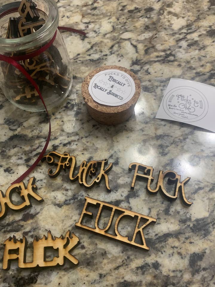 Jar of F***s for wholesale by Ameliore LLC