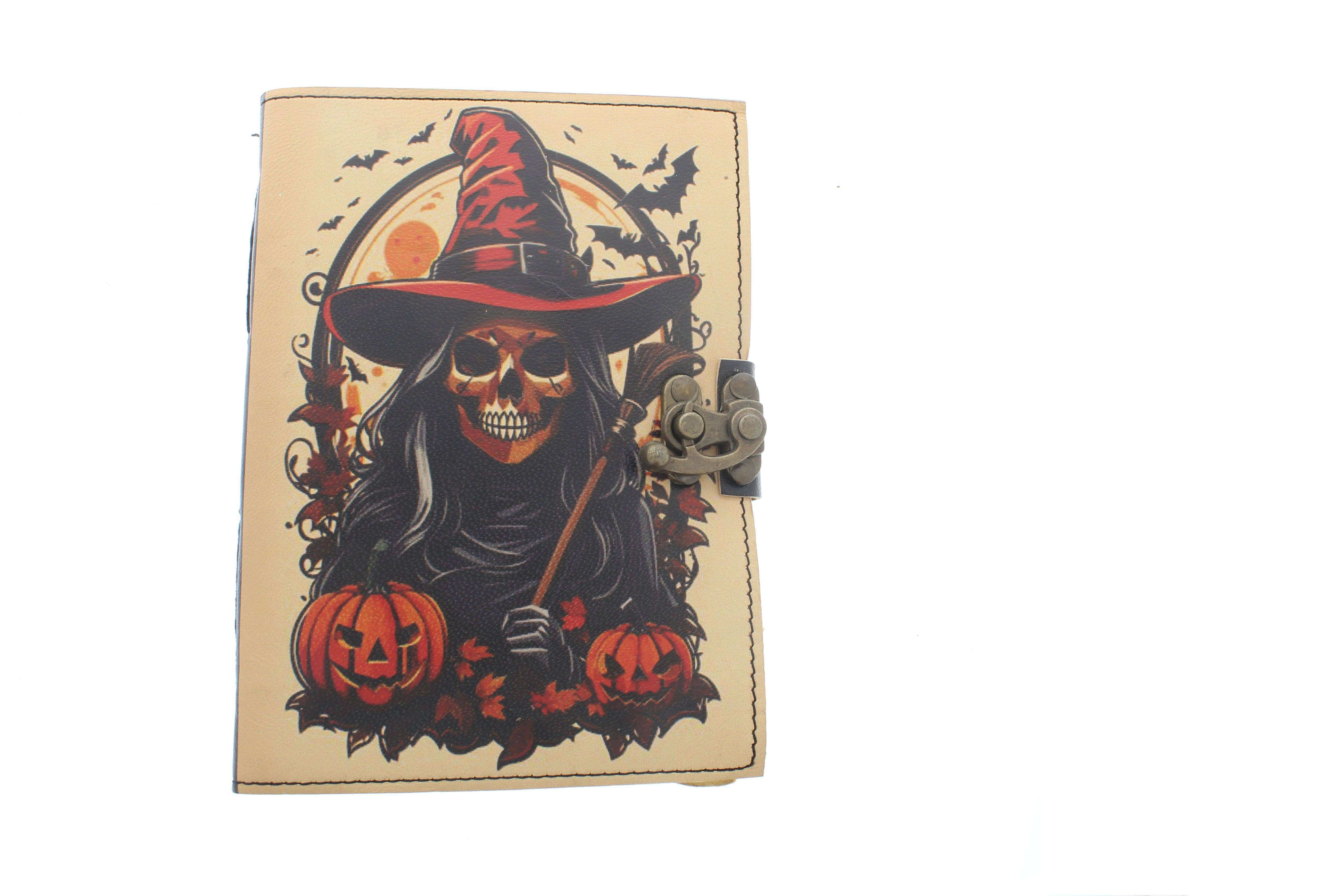 HHH Designs - Wholesale Journal/Diary - Halloween Theme journal leather printed, sold by ea