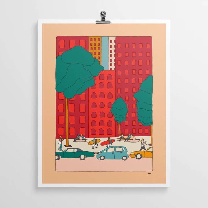 Safari Trekking - Print for wholesale by Alimo