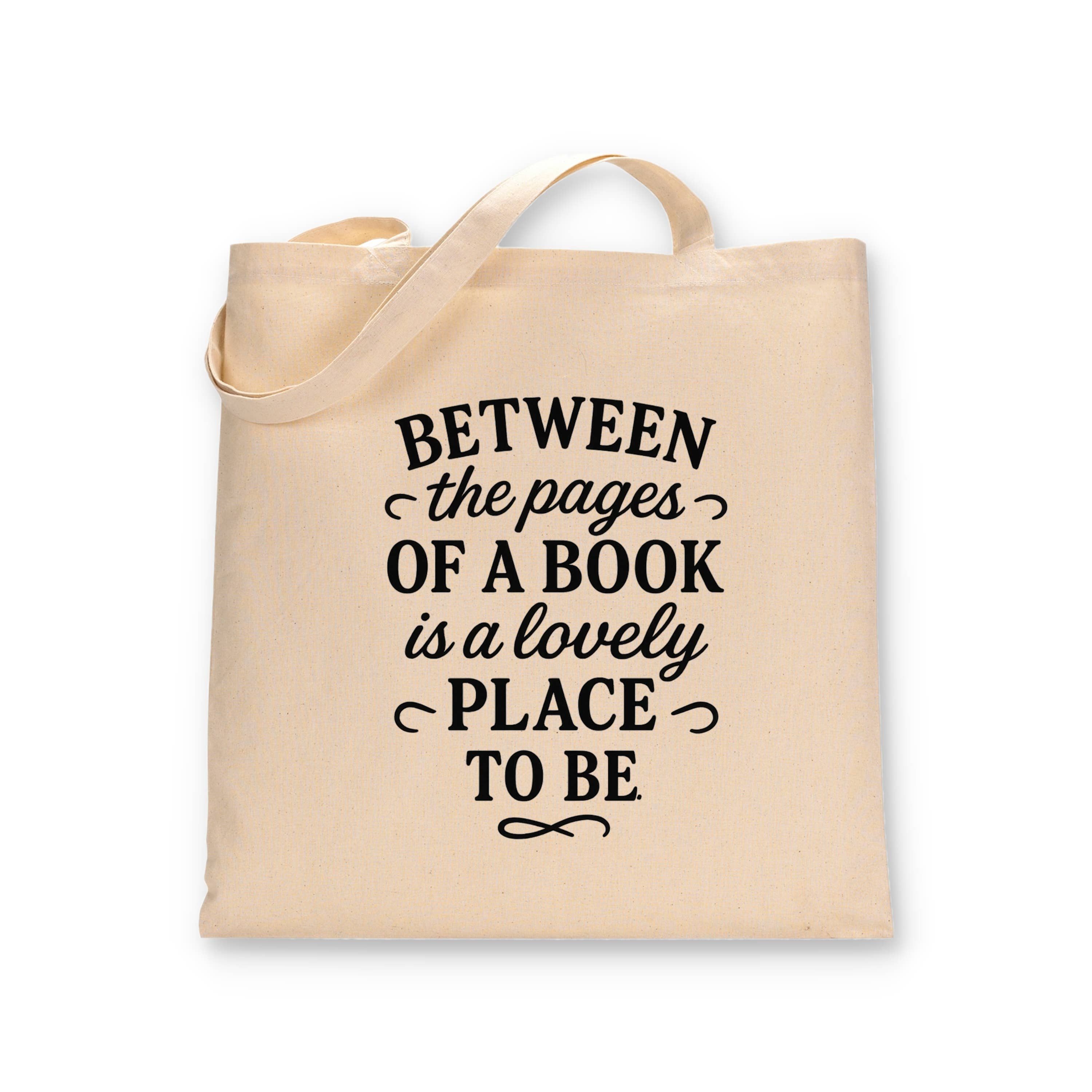 BodrumCrafts - Wholesale Tote Bag - Women's - Bookstore Tote Bag, Custom Printed Literary Quote Design Bag4
