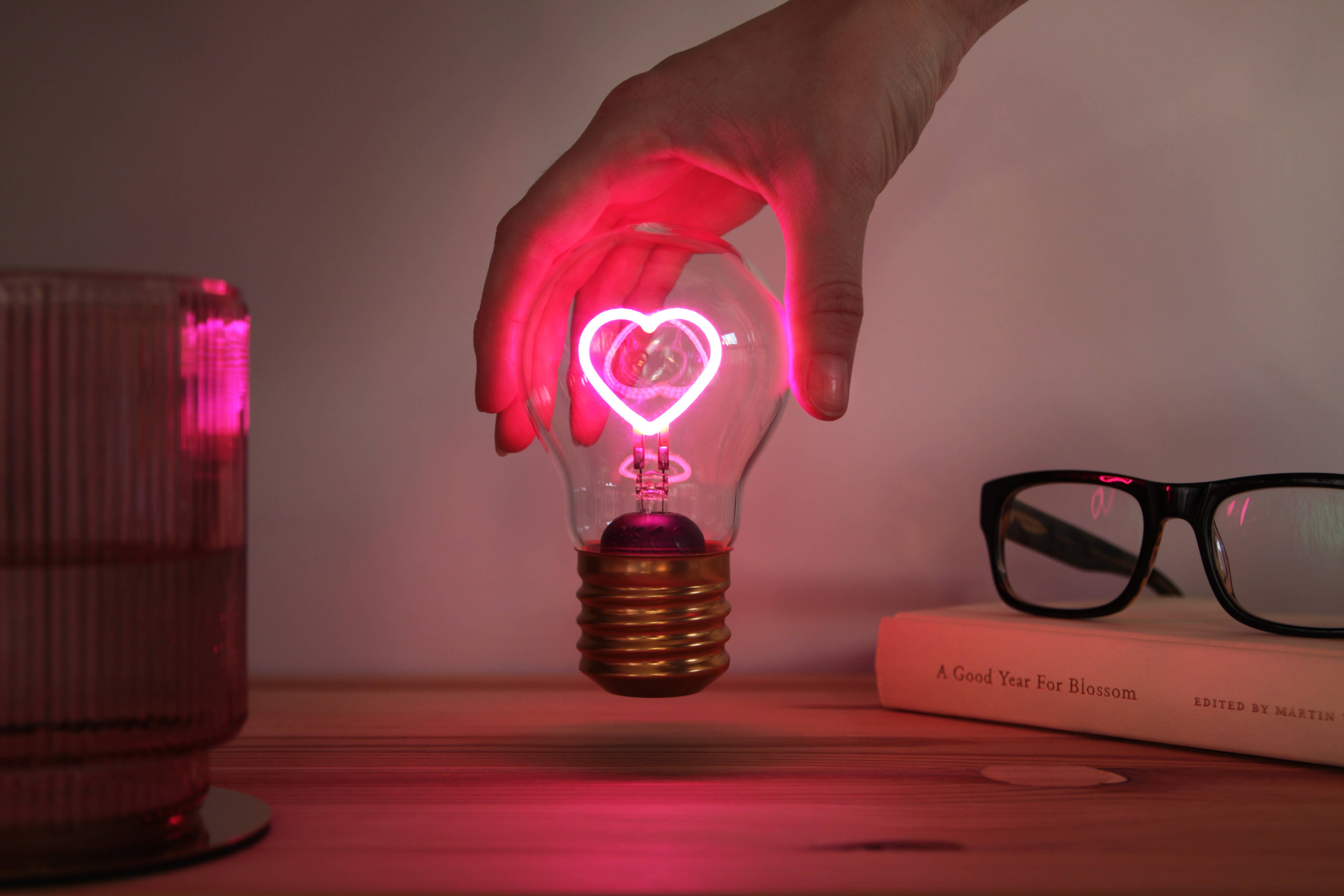 SUCK UK Ltd - USA - Wholesale Accent/Desk Lamp - Magic Cordless Heart Lightbulb4