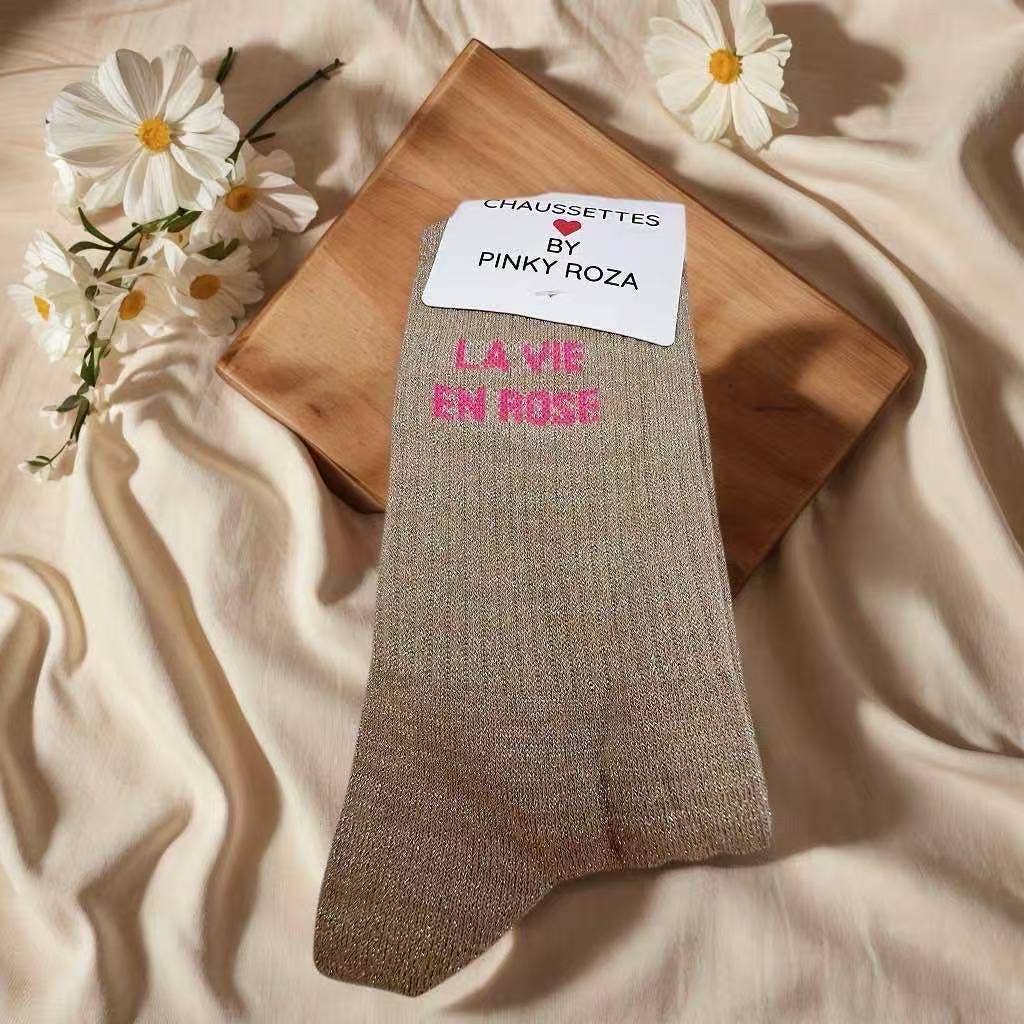 Anais - Wholesale Socks - Women's - high glitter sock32