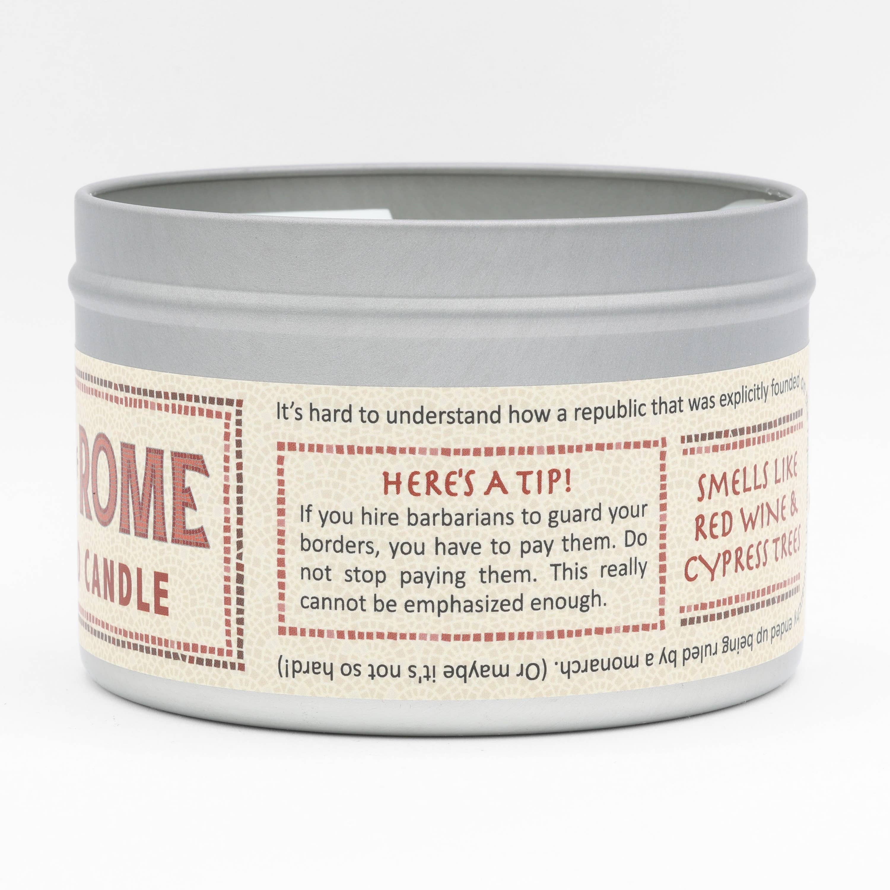 JD and Kate Industries - Vendita all'ingrosso Candele da viaggio - Candela Profumata Caduta di Roma2