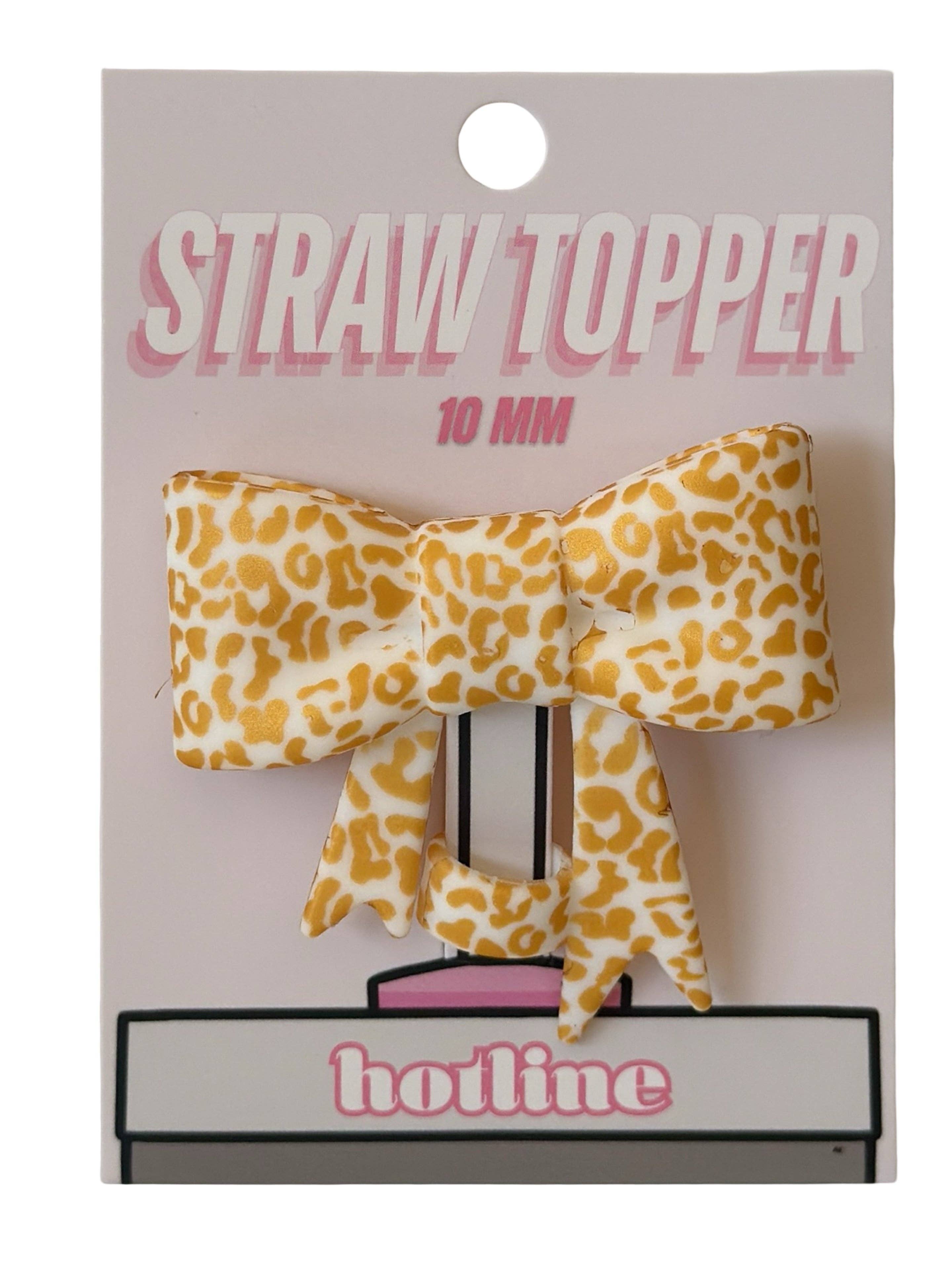 Shop Hotline - Wholesale Drink Topper - Large Bow Straw Toppers28