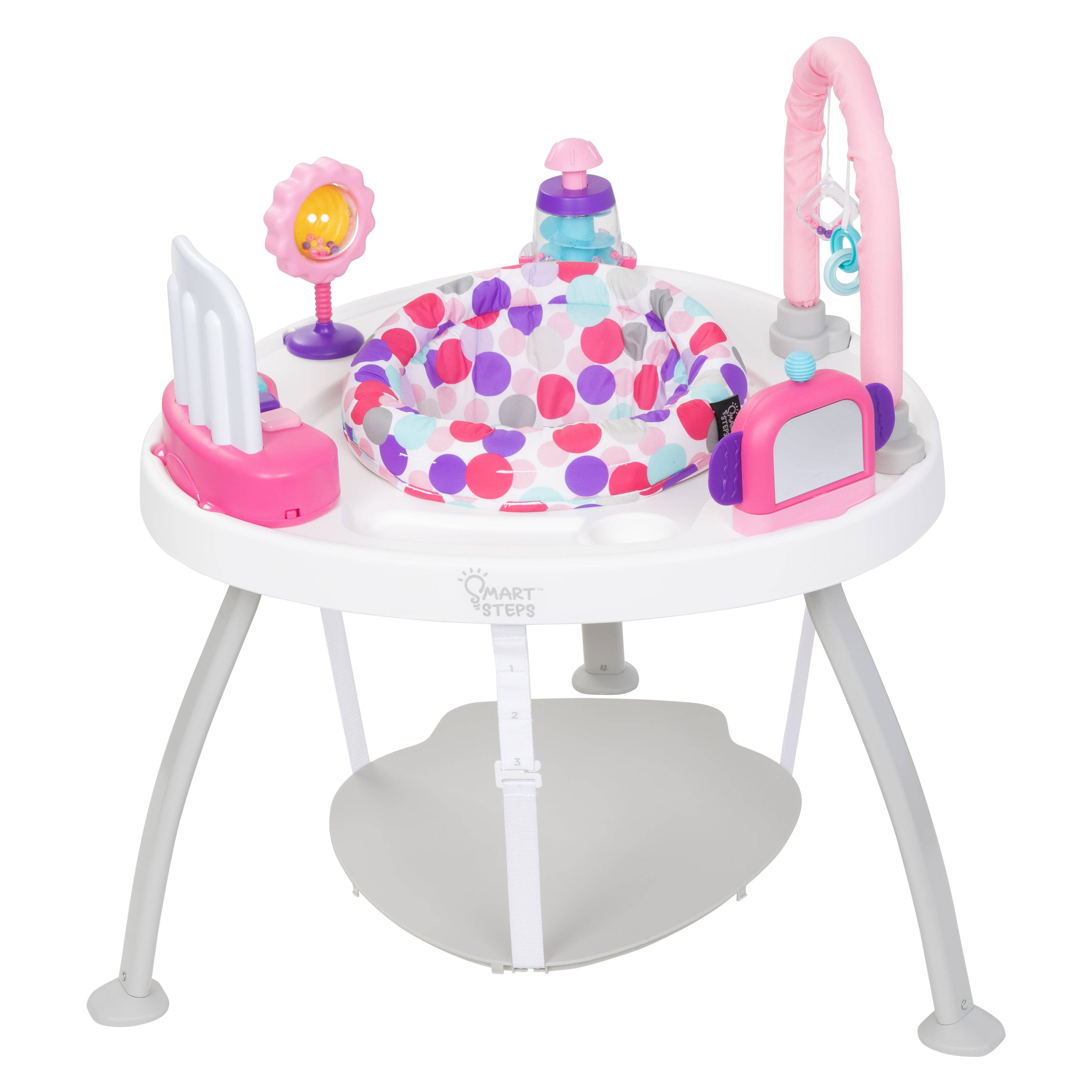 Princess Pink Smart Steps 3-in-1 Bounce & Play Center with STEM Toys for wholesale on Faire11