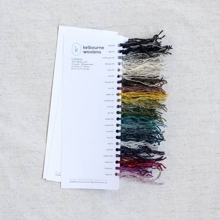 Kelbourne Woolens - Wholesale Yarn - Color Cards2