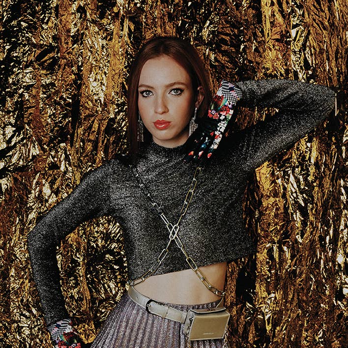 Women's wool gloves WONDERLAND for wholesale by FST le french studio