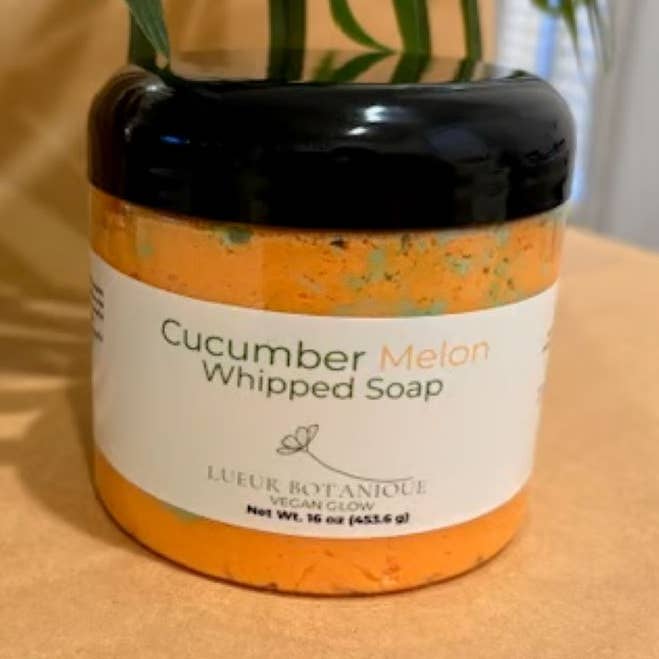 Lueur Botanique - Wholesale Whipped Soap - 16 oz Cucumber Melon Whipped Soap0