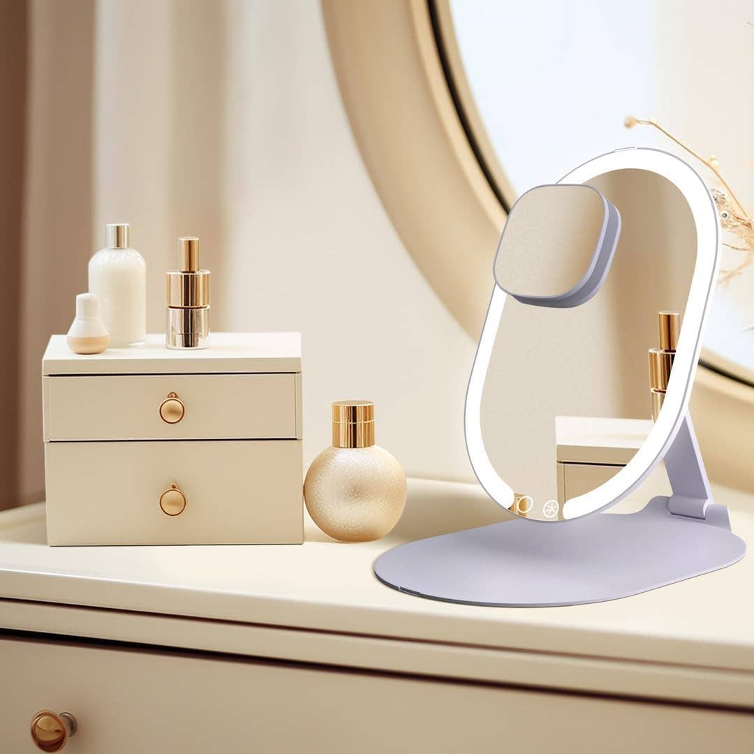 Fancii - Wholesale Vanity Mirror - Sara Ultra Slim Foldable Lighted Travel Mirror8