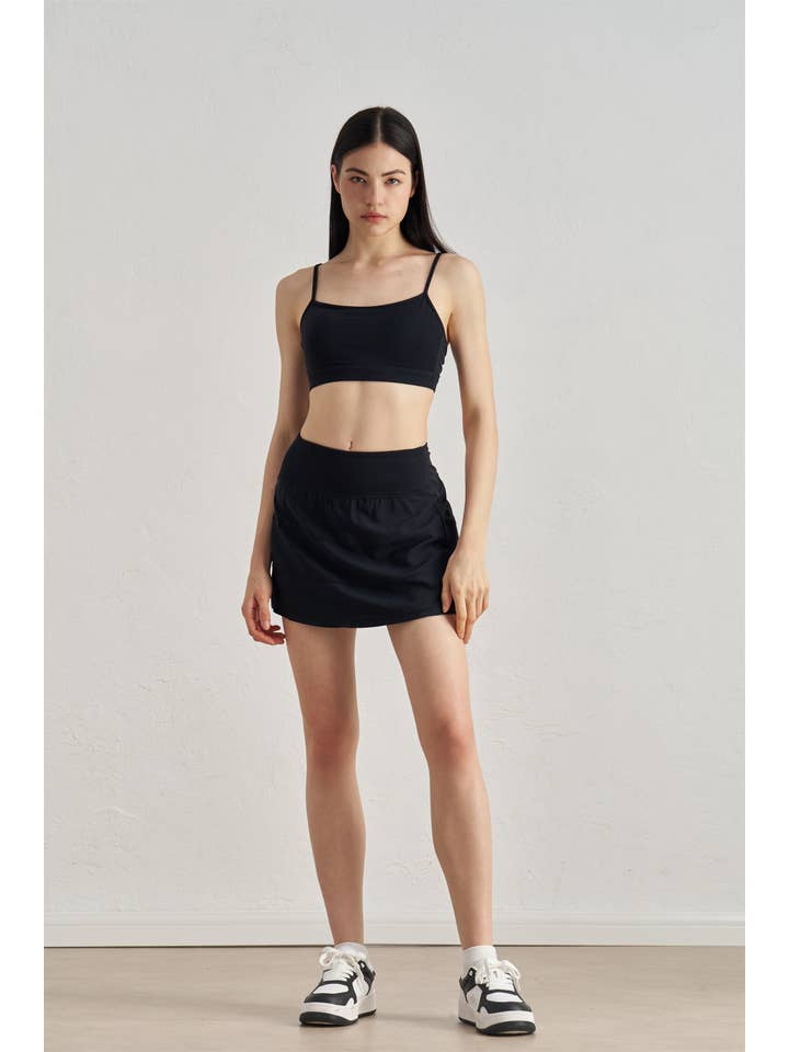 91thelabel - Wholesale Activewear Set - Women's - Sienna Sports Bra & A-line Active Skirt 2PC Activewear Set