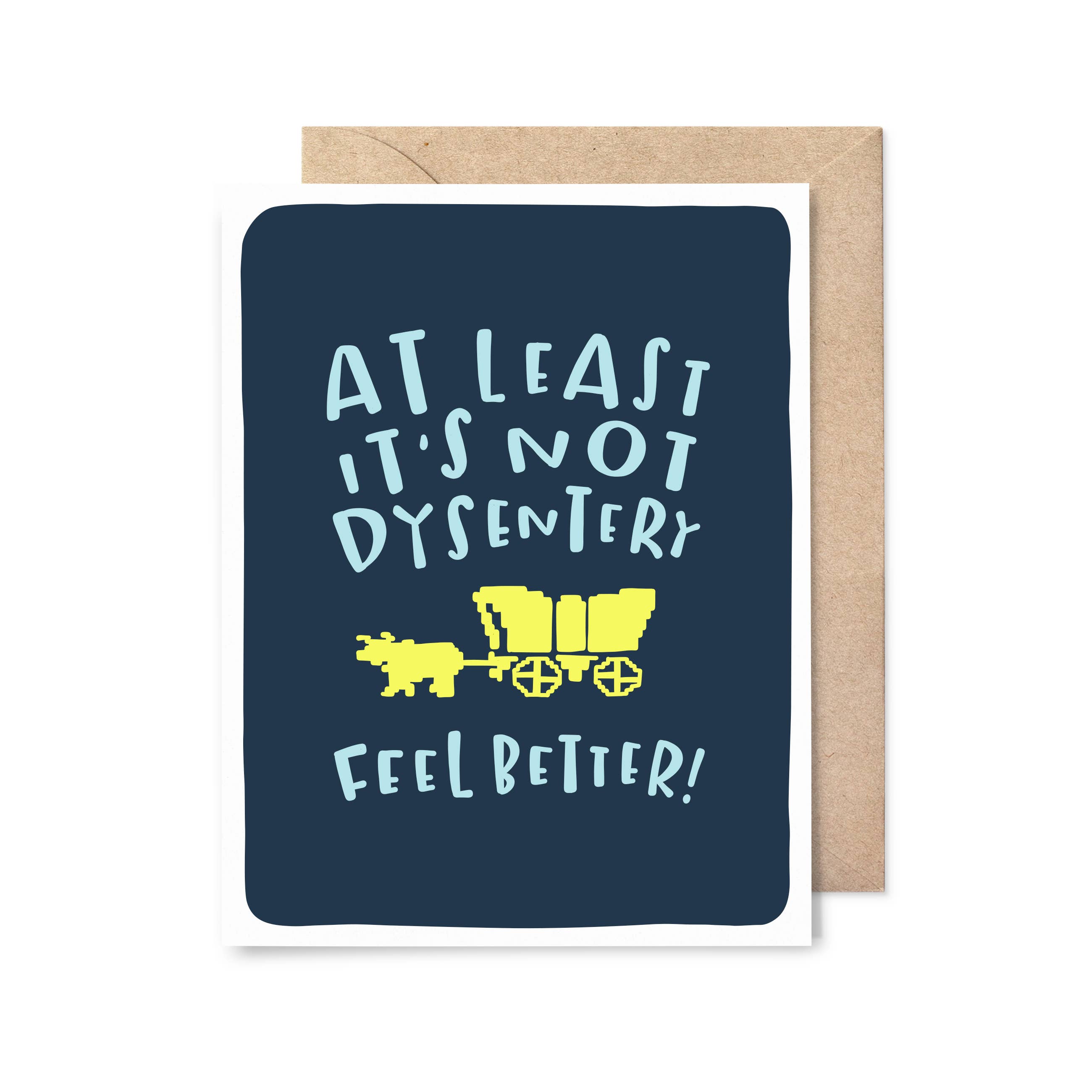 Pinwheel Print Shop - Wholesale Get Well Card - Oregon Trail Get Well Card