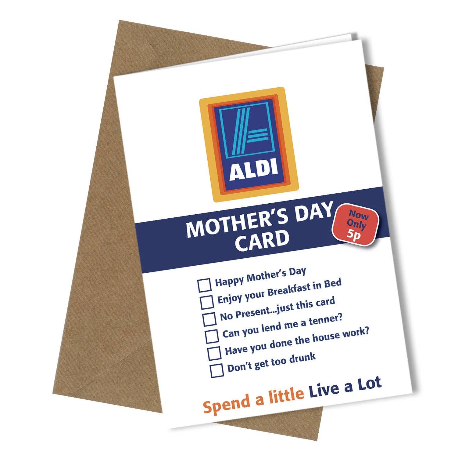 Close to the Bone Greeting Cards and Gifts - Wholesale Mother's Day Card - #250 Aldi Mothers0