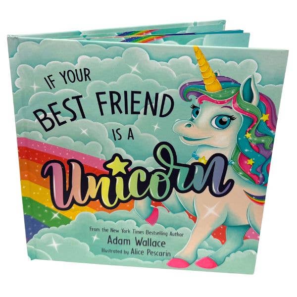 St. Louis Wholesale LLC - Wholesale Preschool Book (3-5) - Best Friend Unicorn - 18Page Hard Cover Books