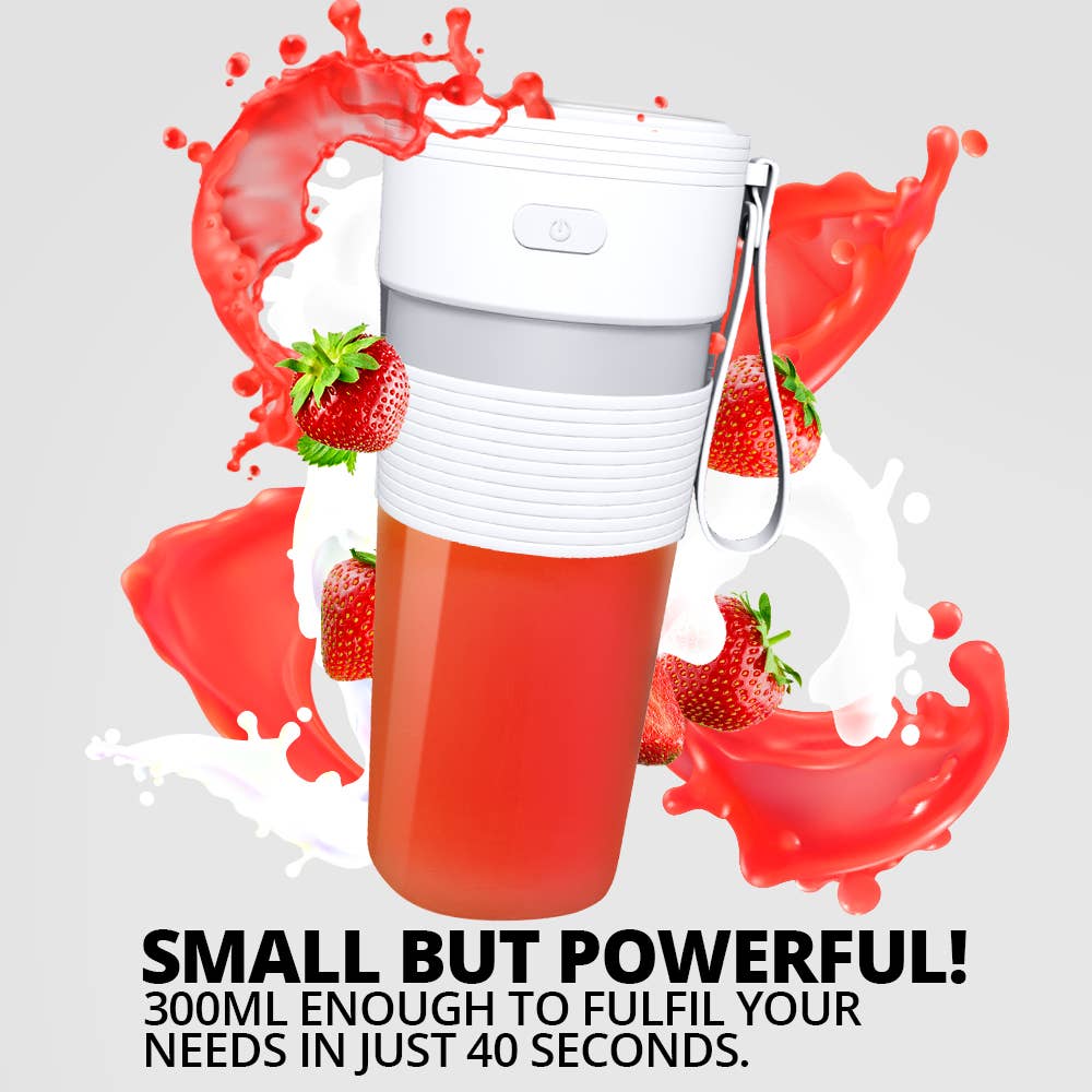 WBM LLC – wholesale Blender – WBM Smart Portable Juicer Blender (1200mAh) - 300 ml5