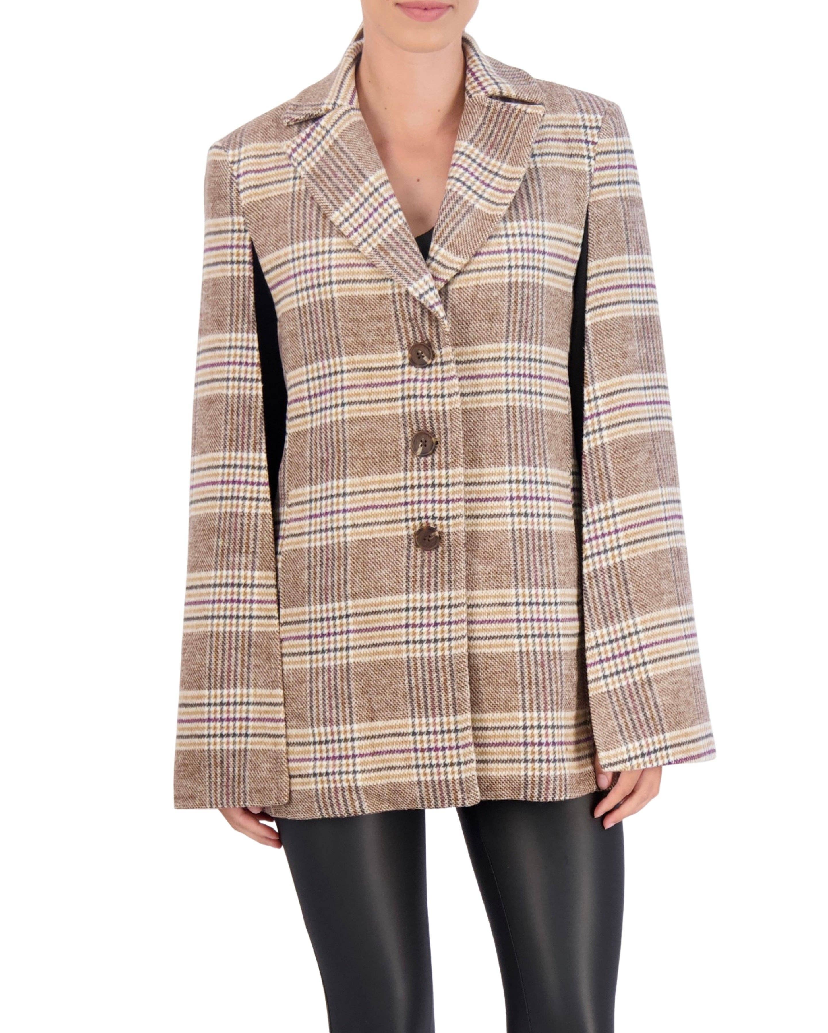 Ookie & Lala / O&L – Großhandel Jacke – Damen – Vegane Cashmere-Karokappe im Blazerstil11