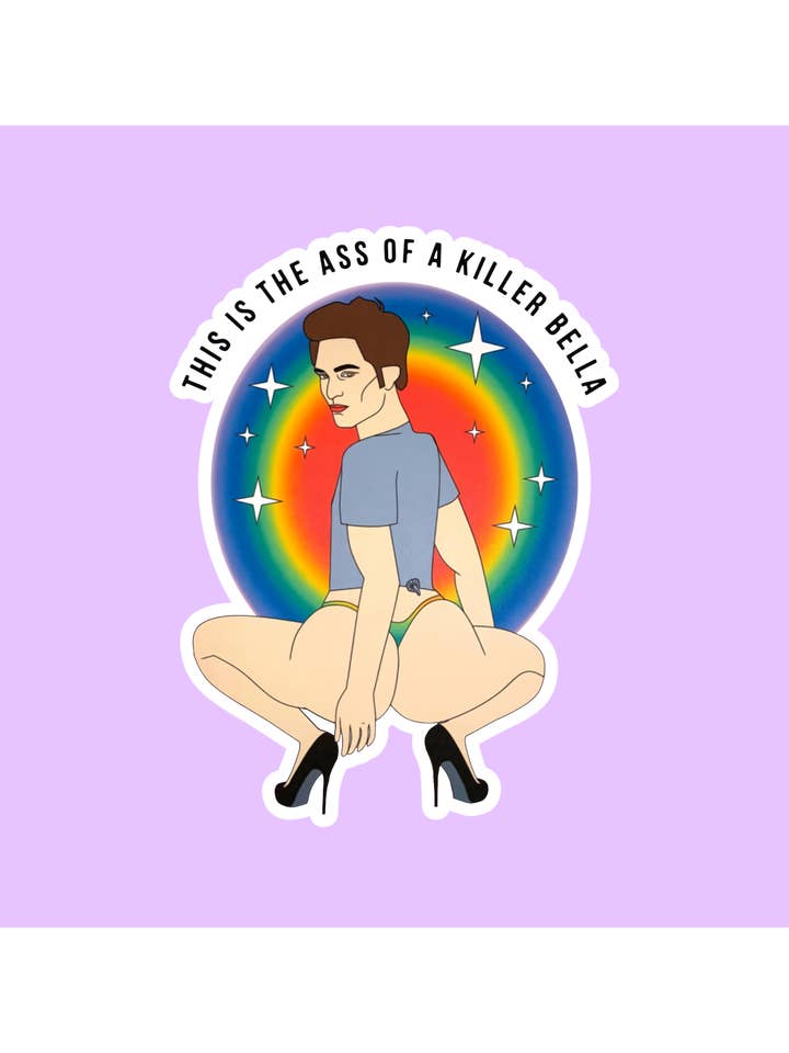 Ass of a Killer Twilight Inspired Sticker for wholesale by Shadows of Sunshine