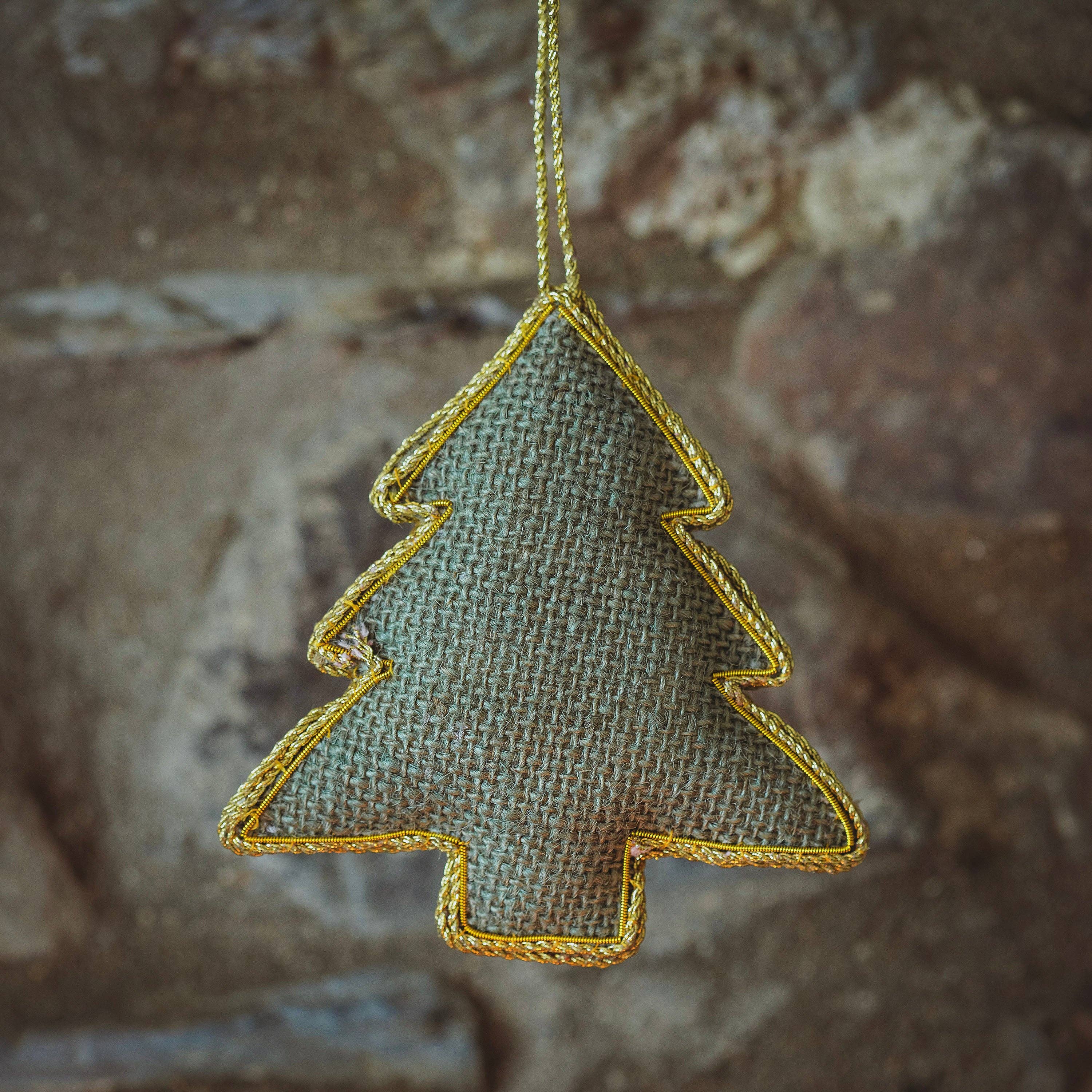 Moult - Wholesale Ornament - Embroidered Tree Decoration1