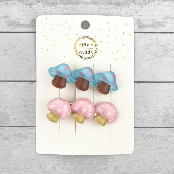 SoapElenGlen - Wholesale Hair Clip - Women's - Fruit Series Hair Clip, Strawberry & Apple Duck Bill Clips