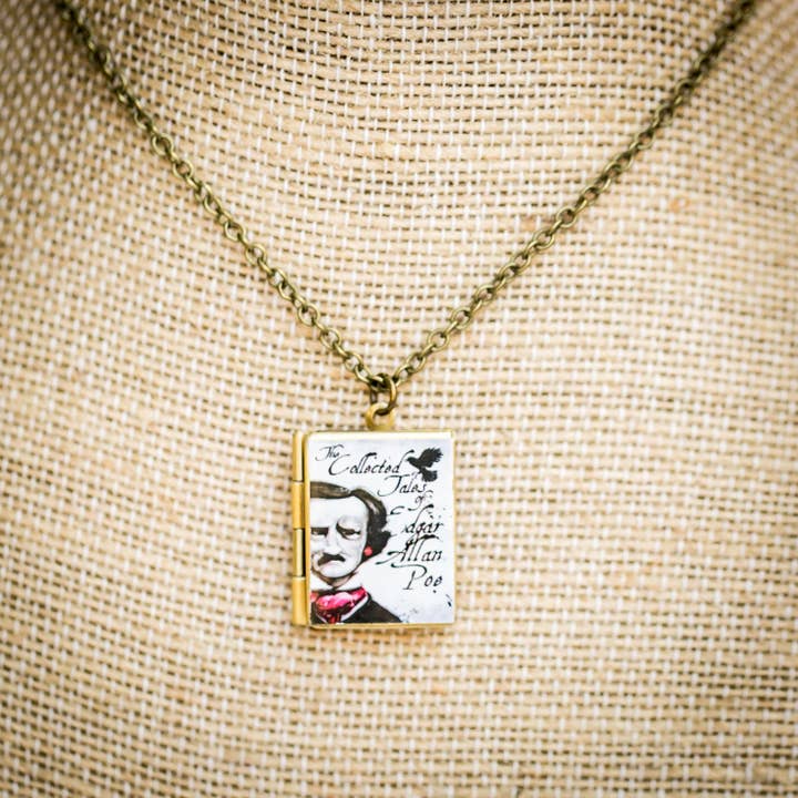 Adorned by Aisha - Wholesale Locket Necklace - Book Locket Necklace16