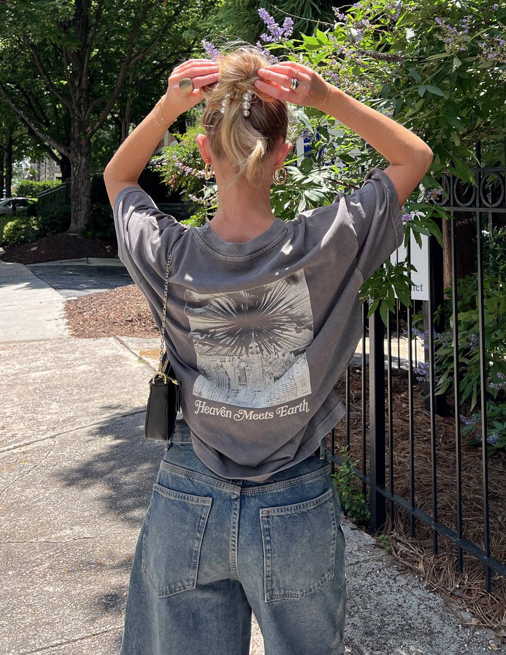 Elevated Faith - Wholesale T-shirt met print - Dames - Hemel Ontmoet Aarde Unisex T-shirt3