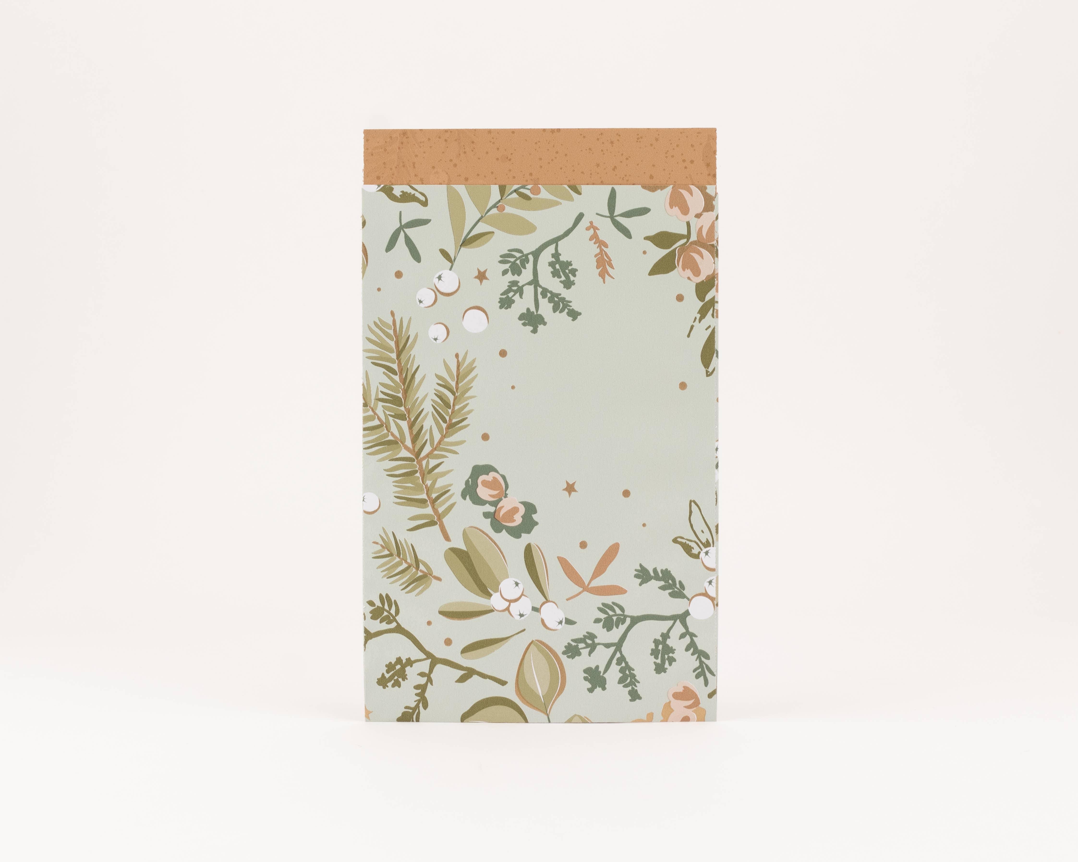 liebevoll verpackt - Wholesale Gift Bag - Paper Bags Winter Garden, Sage Green (Christmas)4