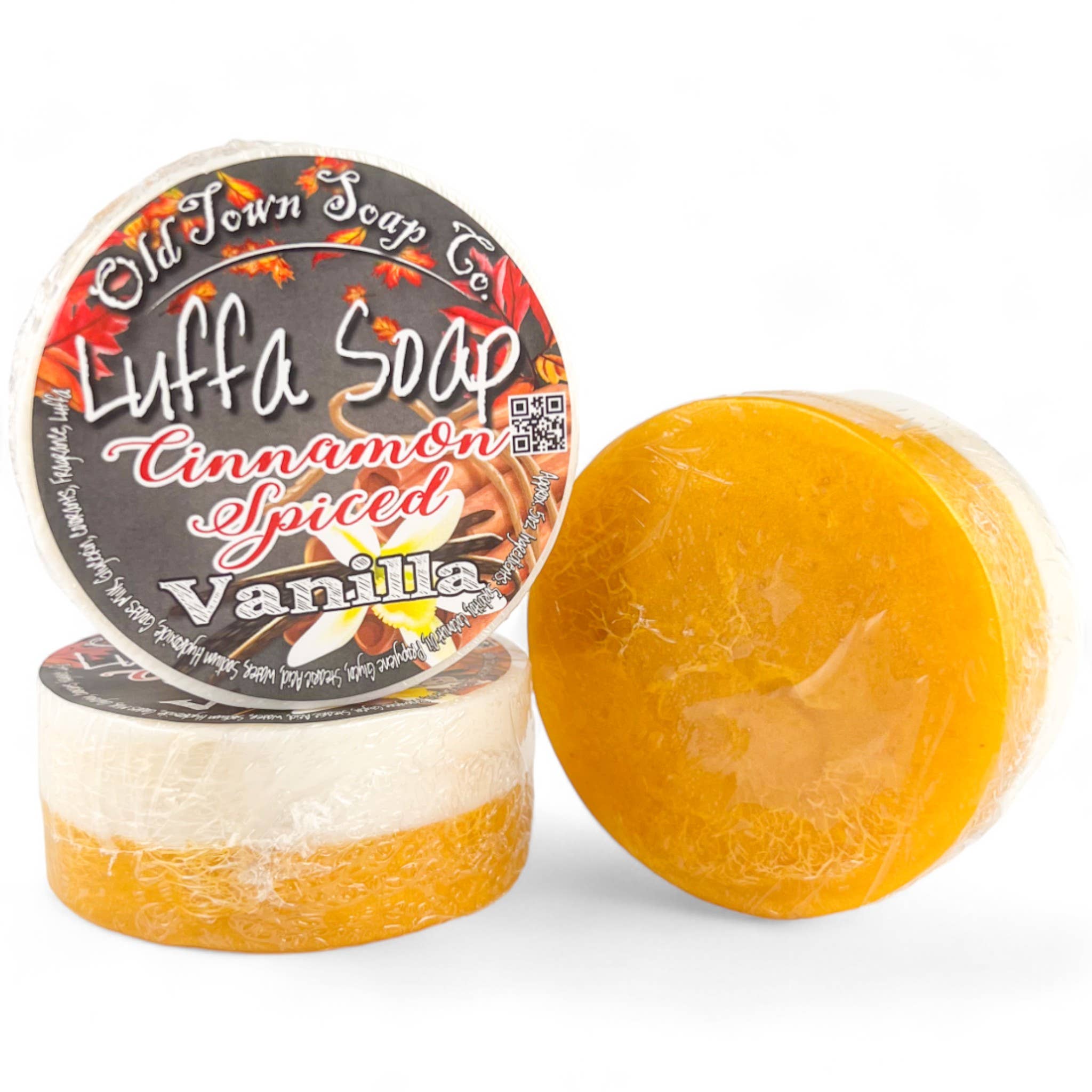 Old Town Soap Co. - Wholesale Bar Soap - Fall Scented Luffa Soap3