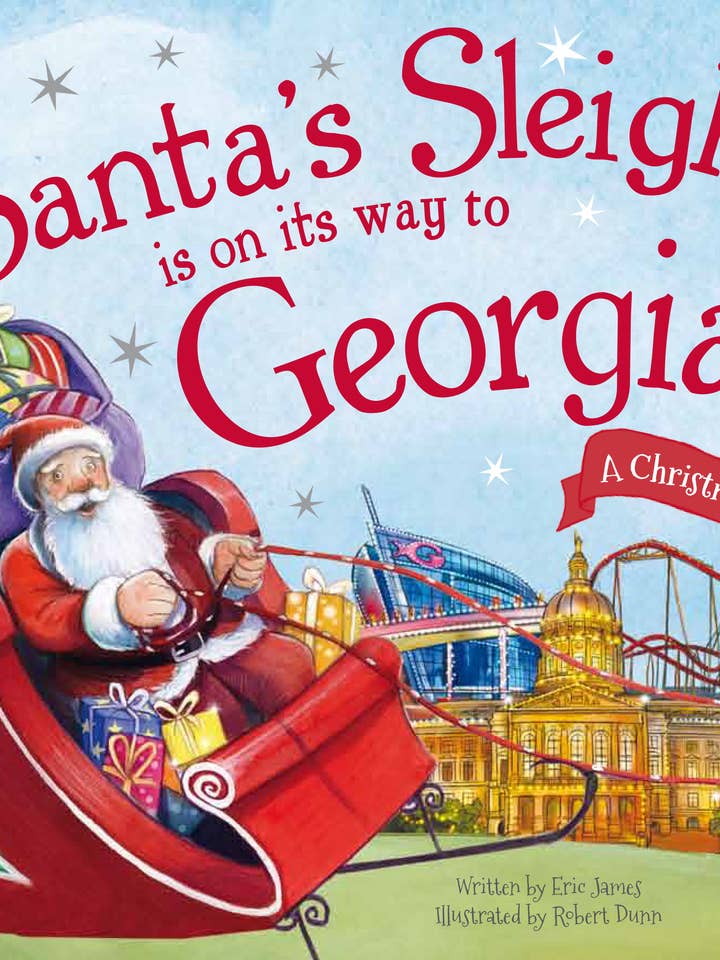 Santa's Sleigh Is On Its Way to Georgia (HC) for wholesale by Sourcebooks